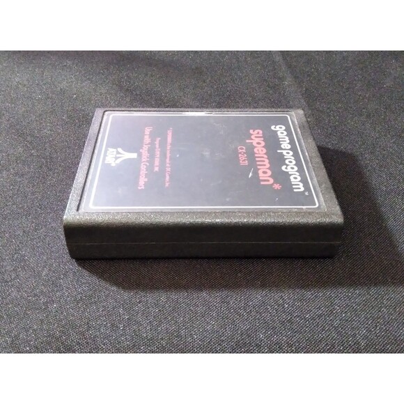 Superman (Atari 2600, 1979) Text Label - Picture 4 of 7